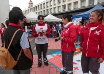 Da inicio el decimoctavo Campamento Nacional de Juventud de Cruz Roja Mexicana