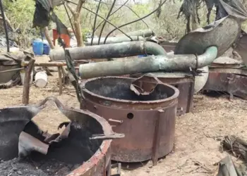 Marina localiza megalaboratorio de metanfetamina en bastión de ‘Chapitos’