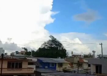 Un supuesto OVNI fue captado sobrevolando Tampico, Tamaulipas