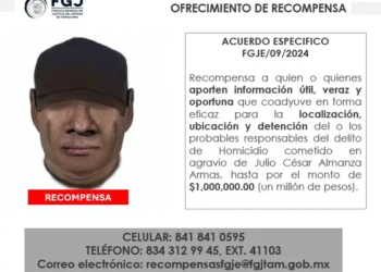 Fiscalía de Tamaulipas ofrece 1 mdp de recompensa por asesinos de presidente de Fecanaco