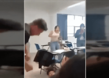 Alumno tira al piso a compañero dentro de plantel de ESAC