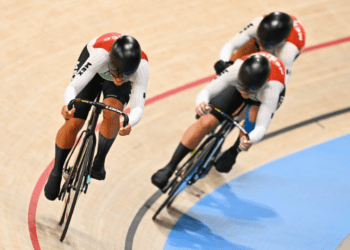 Alemania ‘roba’ a México su sueño de medalla en Ciclismo de pista