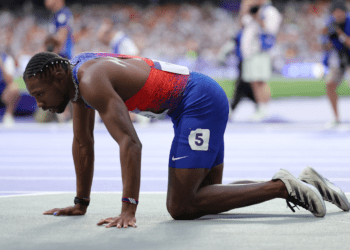 Noah Lyles corrió con covid en los Juegos de París