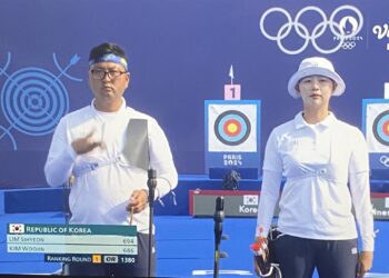 Corea del Sur obtiene oro imponente en equipos mixtos de tiro con arco