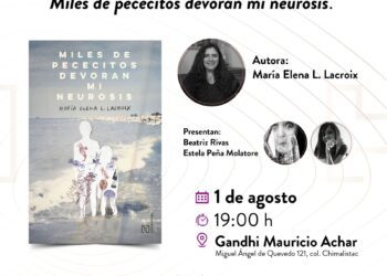 Realizarán presentación del libro "Miles de pececitos devoran mi neurosis"