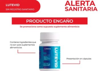 Cofepris advierte sobre producto engañoso: Lutevid no mejora la visión
