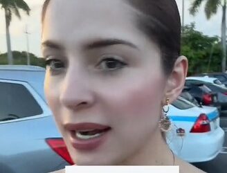 Conductor de Didi, baja a tiktoker en lote baldío