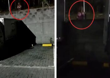 Video: Vigilantes graban un ‘espíritu’ en un panteón