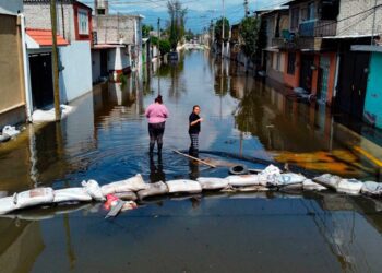 Las inundaciones que el NAIM habría evitado