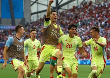España supera a Marruecos y busca su segundo oro en fútbol