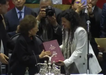 Luisa María Alcalde entrega al Congreso el Sexto Informe de gobierno de AMLO