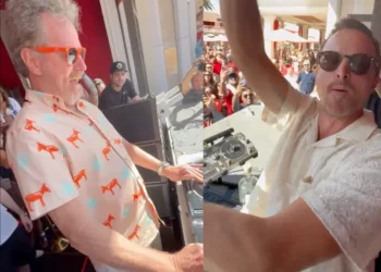 Bryan Cranston y Aaron Paul sorprenden como DJ’s en Las Vegas