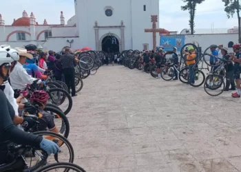 Ciclistas exigen justicia por compañero atropellado en carretera de Hidalgo