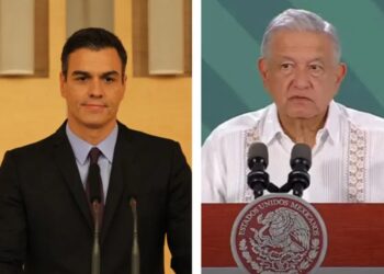 AMLO acusa al presidente de España de faltar al respeto a Sheinbaum