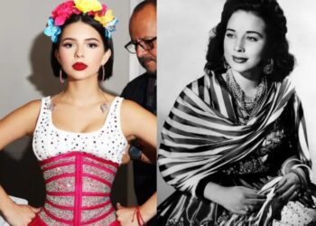 Ángela Aguilar dice que solo ella heredó la cintura de su abuela, Flor Silvestre