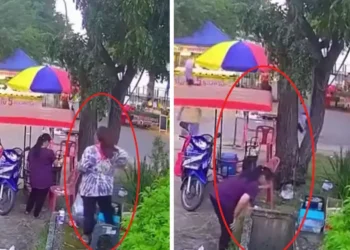 Señora desaparece en coladera