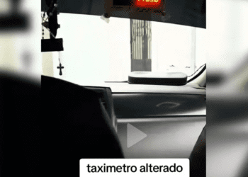 Denuncian taxímetro alterado en Parque Delta: cambia a 145 pesos en segundos