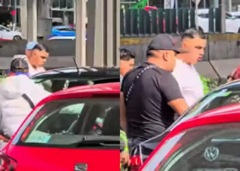 Motociclistas golpean a familia en Naucalpan