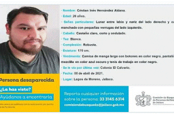 Hombre desaparece tras tener accidente con motociclista