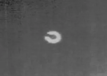 Publican imagen del supuesto OVNI derribado en Canadá