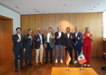 Armenta promueve cooperación internacional con Alemania para la innovación en Puebla
