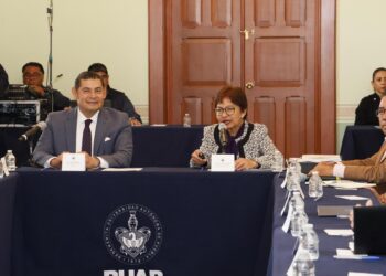 Armenta refrenda compromiso de caminar de la mano con la BUAP con respeto a la autonomía universitaria