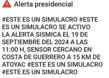 Alerta Sísmica en celulares causa miedo entre usuarios