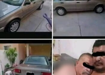 Sube fotos de su auto a Facebook para venderlo y comparte una con su compadre
