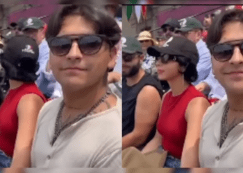 Critican a Ángela Aguilar por ignorar a una reportera durante el desfile militar