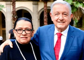 AMLO se despide del gabinete de seguridad; Rosa Icela le agradece