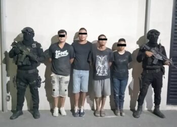 Capturan a cinco narcomenudistas en Nuevo León, entre ellos una menor de 14 años