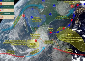Hoy, 28 de septiembre de 2024, se esperan lluvias en casi toda México