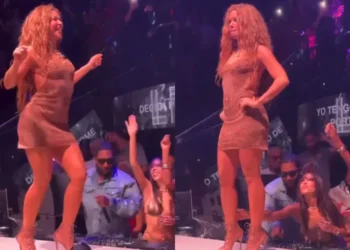 Hombre graba debajo de vestido de Shakira en antro