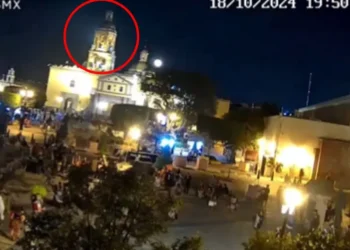 Se observa "meteorito" en la Huasteca Potosina