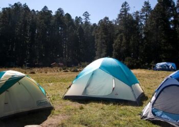 Anuncian hospedaje en tiendas de campaña en Polanco