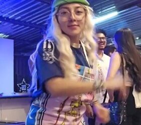 Tiktoker se disfraza de Karla Panini en Halloween