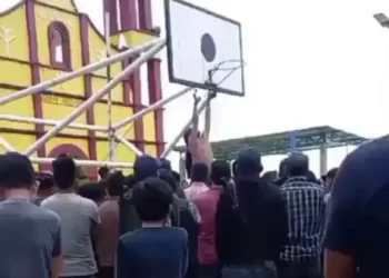 Cuelgan a presunto ladrón en Chiapas