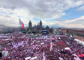 400 mil personas en mensaje de Sheinbaum