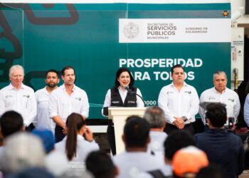 Estefanía Mercado pone en marcha mega operativo de recolección de basura en Solidaridad