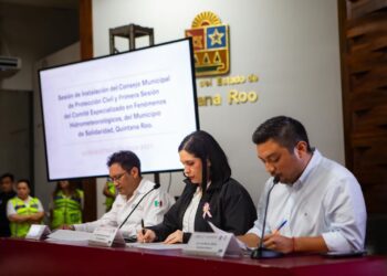 La seguridad de las y los solidarenses es nuestra máxima prioridad: Estefanía Mercado