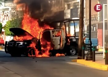 Otro coche bomba estalla en Guanajuato; gobernadora convoca a reunión de seguridad