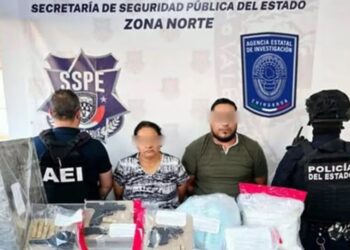 Desmantelan laboratorio de fentanilo en Juárez; dos detenidos