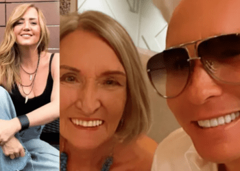 Andrea Legarreta habla de la salud de la mamá de Erik Rubín