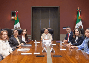Secretaria de Gobernación se reúne con integrantes del INAI