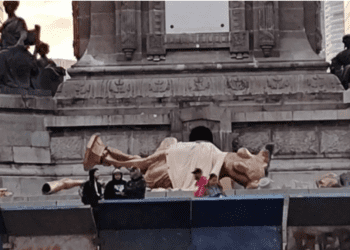 Es falso que se cayera el Ángel de la Independencia en CDMX; esto fue lo que pasó