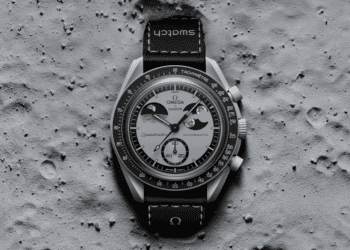 MoonSwatch: el esplendor de la Tierra vista desde la Luna