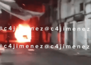 Se incendia patrulla en el Barrio Bravo de Tepito; ¿Qué fue lo que pasó?