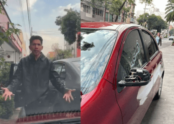 Conductor agrede a mujer automovilista en la CDMX