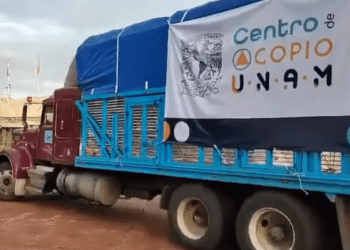 UNAM envía 40 toneladas de ayuda para los damnificados por el huracán John