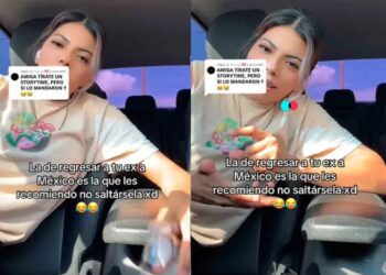 Joven descubre la infidelidad de su novio y lo “deporta” a México